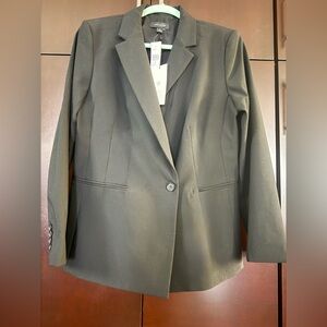 Ann Taylor Black Blazer Tailored Suit Jacket